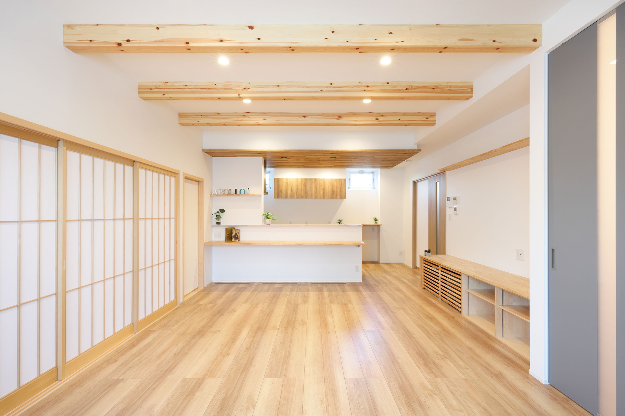続き間和室のある二世帯住宅の家のイメージ画像